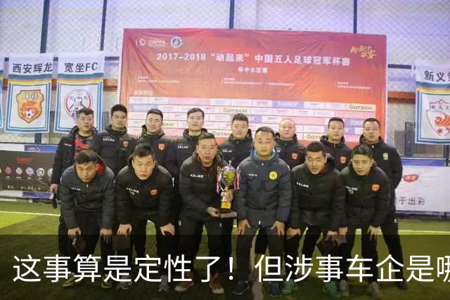 这事算是定性了！但涉事车企是哪家？