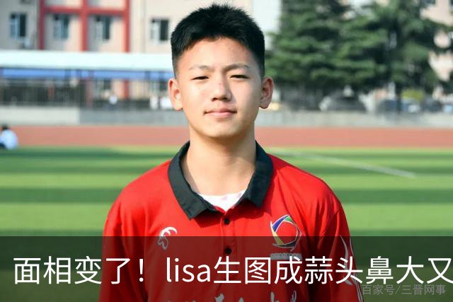 面相变了！lisa生图成蒜头鼻大又肿，与黑丝透视芭比娃娃判若两人