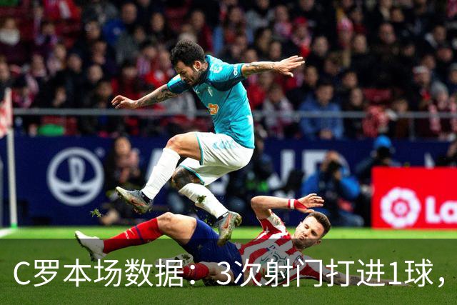 C罗本场数据：3次射门打进1球，送出1记关键传球，获评8.1分